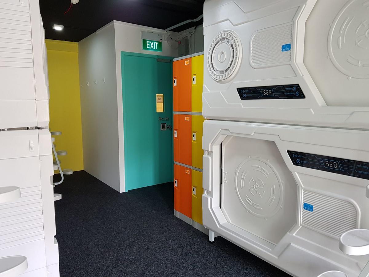 מלון סינגפור Galaxy Pods @ Chinatown מראה חיצוני תמונה